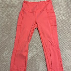 Ankle Length RBX Pink Leggings